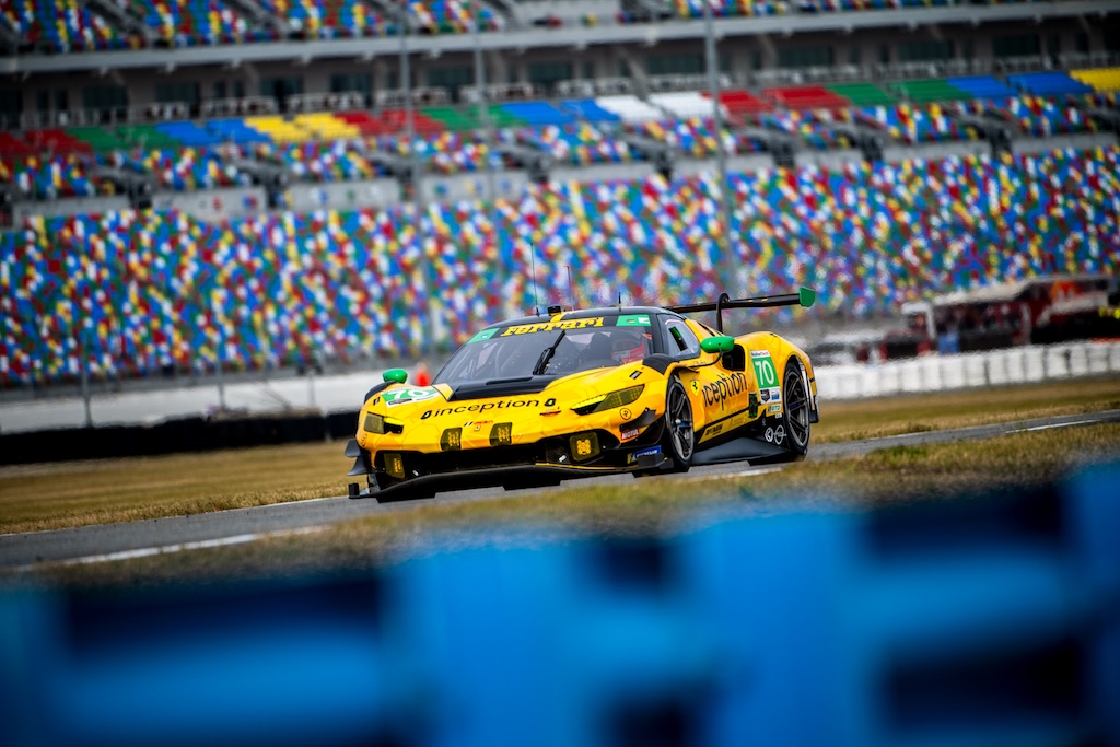 Frederik Schandorff udgik fra føring på Daytona
(Foto: Inception Racing)